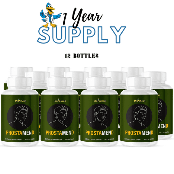 Prostamend- Prostate Support- 12 Bottles- 720 Capsules