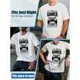 thumbnail image 6 of AllAreN Shirts for Dad Best Dad in the World Shirts for Father Comfortable Summer T-Shirts for Father, 6 of 7