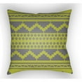 thumbnail image 3 of Surya YN031-2020 20 x 20 x 4 in. Yindi Geometric Square Throw Pillow, White & Dark Blue, 3 of 6