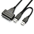thumbnail image 4 of Hard Disk Drive 7+15 Pin SATA to USB 2.0 Adapter Cable for 2.5 Inch HDD Laptop, 4 of 5