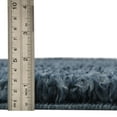 thumbnail image 5 of Unique Loom Davos Shag Collection Area Rug - Solid (7' 10" Square Marine Blue), 5 of 7