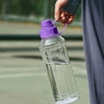 thumbnail image 6 of Sports Water Bottle, Outdoor Sports Hydration, Large Capacity 1L, Leakproof, Durable, Portable, Reusable, Easy to Clean, Lightweight, Frosted Semi-Transparent Design, 6 of 7