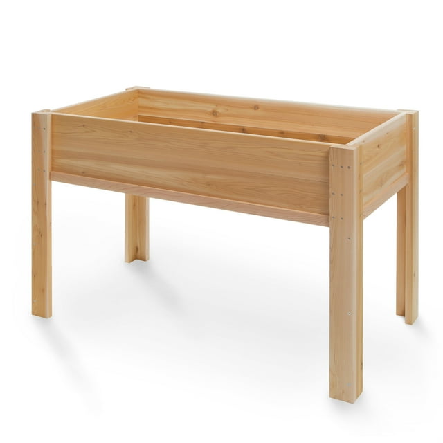 All Things Cedar 4-ft x 2-ft Raised Garden Box on Legs