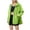 Green, variant on Noric Women Packable Hooded Rain Jacket Zip Up Long Sleeve Windbreaker, Waterproof Sunproof Pocket Lightweight Outdoor Hiking Travel Outerwear
