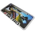 thumbnail image 2 of Dodge Nitro License Plate Frame (Chrome), 2 of 3