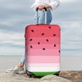 thumbnail image 7 of Hirioo Watermelon for Elasticity Suitcase Cover (No luggage Included) Durable Luggage Protector Fits 18-32 Inch Luggage-Small, 7 of 7