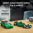 thumbnail image 4 of LEGO Speed Champions Aston Martin Safety Car & AMR23 Building Toys - Race Car Toy for Kids, Boys & Girls, Ages 9+ - Gift for Christmas - W/ 2 Minifigures - 76925, 4 of 8