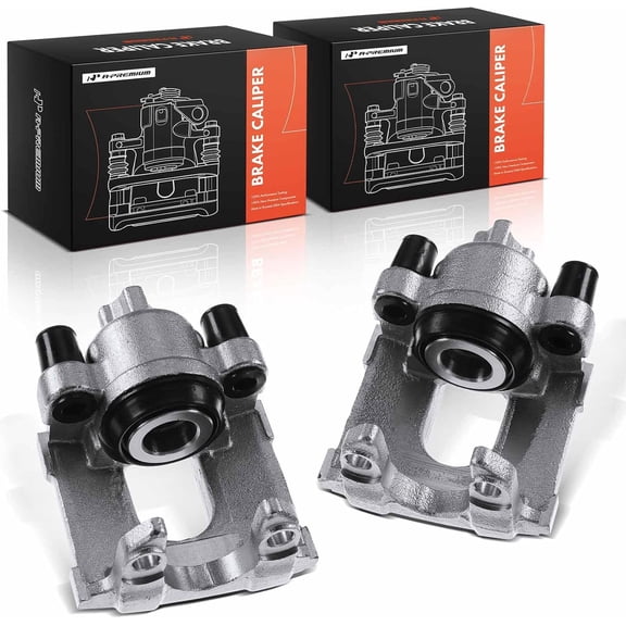 A-Premium Brake Caliper Assembly Compatible with BMW E53 X5 2002-2006 Rear Left and Right 2-PC