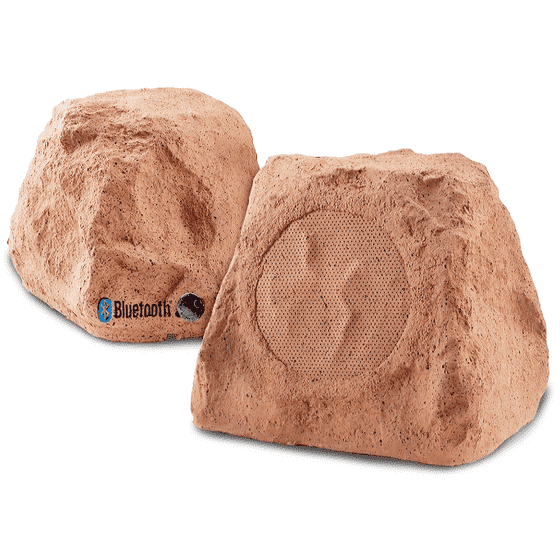 Btr150 Wireless 5 25 Bluetooth Rock Speaker Pair Brown