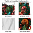 thumbnail image 4 of luoweisi Men's Beach Shorts Quick Dry Swim Trunks with Mesh Lining Christmas Candy 2XL, 4 of 5