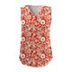 thumbnail image 3 of Tops sin mangas con cuello en V y estampado de ocio para mujer Pompotops lopia998558, 3 of 6