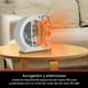 thumbnail image 3 of Calefactor Calentador Pelonis Ventilador Eléctrico Portátil 2 en 1 con 3 Niveles de Potencia y Protección contra Sobrecalentamiento 1500  W, 3 of 10