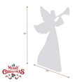 Ktaxon Christmas Decorations Christmas Angels Outdoor Christmas Silhouette Set for Yard and