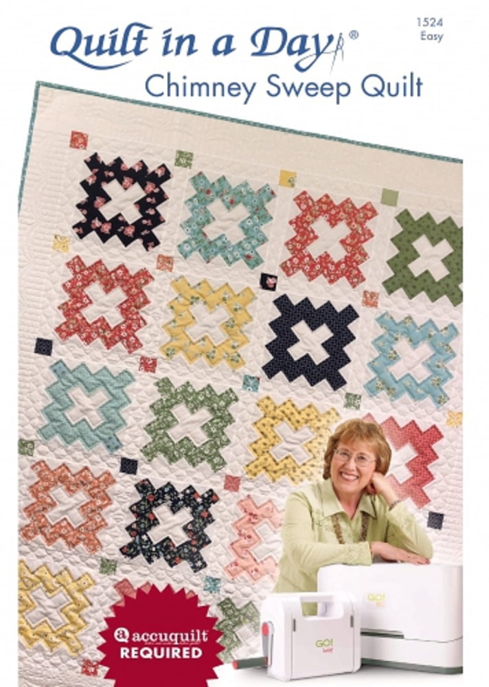 Quilt in a Day Chimney Sweep Supplemental Pattern for Accuquilt