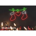 thumbnail image 3 of Glowneon Christmas Sock Neon Sign, Christmas Sock Led Sign, Christmas Wall Art, Sock Winter Decor, 3 of 5