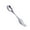 Silver, variant on Guozer 304 Stainless Steel Lovers Coffee Spoon Valentine's Day Dessert Spoon Fork Gift Tableware