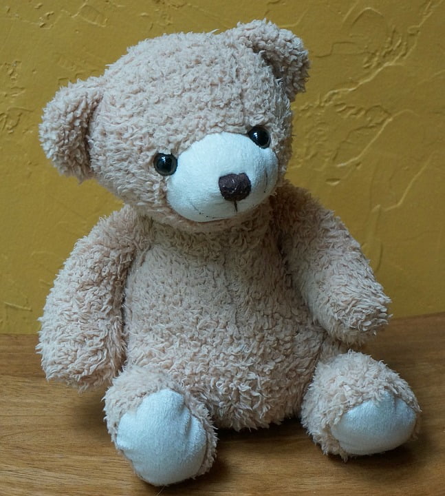 old stuffed bear