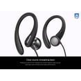 thumbnail image 3 of Auriculares deportivos intrauditivos con micr&oacute;fono, altavoces de 15 mm, gancho de oreja, dise&ntilde;ados para tus listas de reproducci&oacute;n para hacer deporte, resi Philips NA, 3 of 8