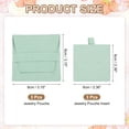 thumbnail image 2 of Uxcell Microfiber Jewelry Pouches, Velvet Jewelry Pouches with Insert Luxury Gift Bag for Storing Ring Bracelets Green, 2 of 6