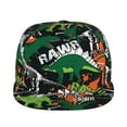 thumbnail image 2 of Haiem Dinosaur Skeleton Classic Snapback Cap Flat Bill Hat Baseball Cap Adjustable Size Cotton Dad Hat, 2 of 9