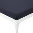 thumbnail image 4 of Modway Perspective Aluminum Patio Chaise Lounge in White and Navy, 4 of 8