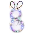 thumbnail image 1 of Easter Bunny Garland Cute Wooden LED Rattan Woven Cloth Foldable Soft Light Party Decorations Hanging Ornaments, 1 of 20