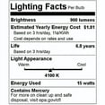 thumbnail image 3 of Sylvania 21603 - F15T8/DCW/RP 1 Foot Plus Straight T8 Fluorescent Tube Light Bulb, 3 of 3
