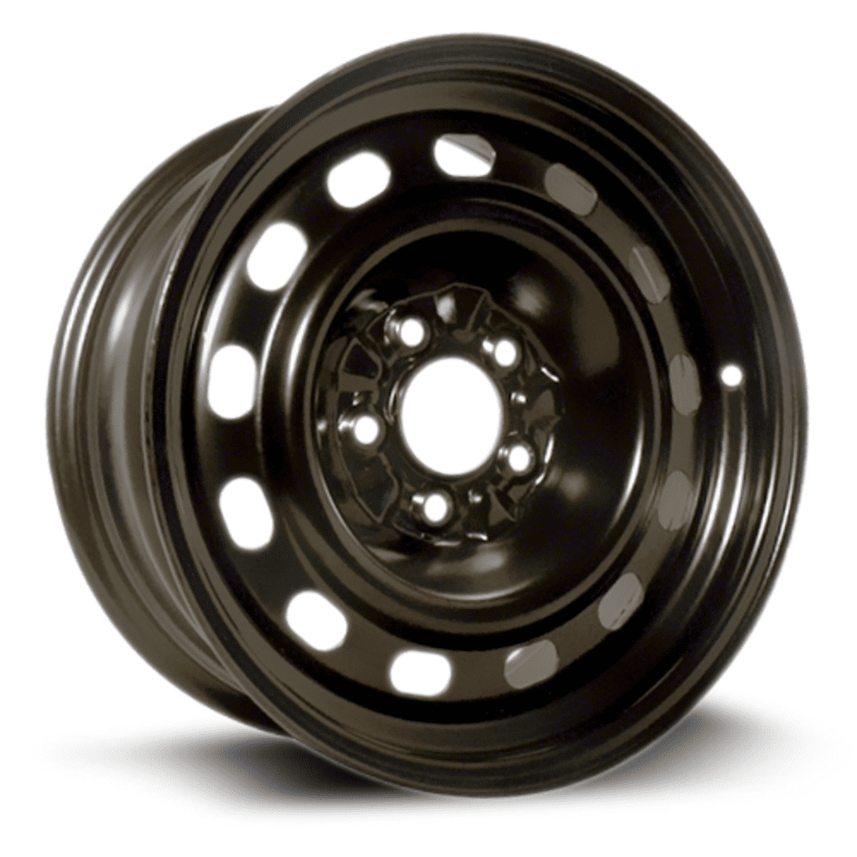 Aftermarket Steel Rim 16X7, 5X114.3, 70.6, +11, black finish (MULTI