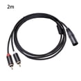 thumbnail image 3 of Cateissary Cable adaptador divisor XLR hembra a macho, mezclador de altavoz, Cable convertidor de Audio profesional, accesorios para equipos de Type7 NO7, 3 of 6