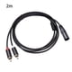 thumbnail image 3 of Cable adaptador divisor Cateissary XLR hembra a macho 1m 2m, 3 of 6