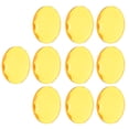 thumbnail image 4 of Soporte de pegamento para extensiones de pestañas, 10 piezas de vidrio redondo, paleta adhesiva para pestañas de vidrio, soporte de pegamento para pestañas de vidrio, claridad notable, 4 of 14
