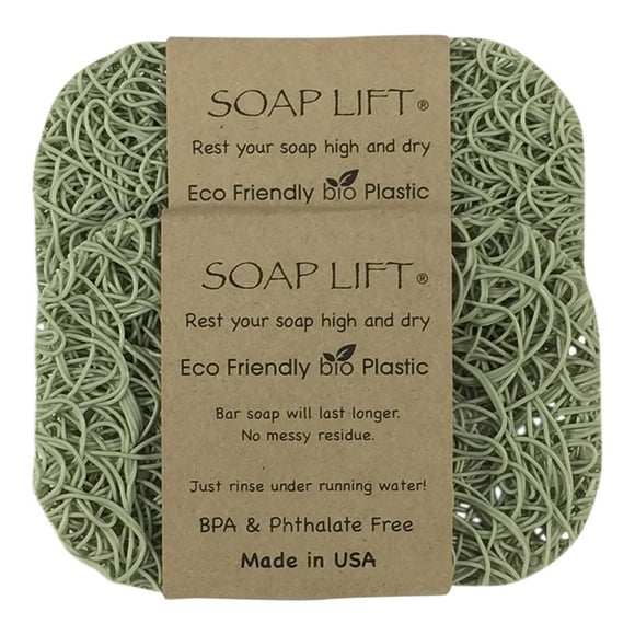 Soap Lift Soap Dish Bone Color - Sage