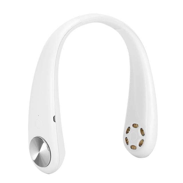Ventilador sin cuchilla para colgar del cuelloMini bolsillo ergonómico seguro con manos libres Refrigerador USB personal Ventilador portátil súper silencioso portátil para viajes/habitaciones/deport Khall 2.4122E+12