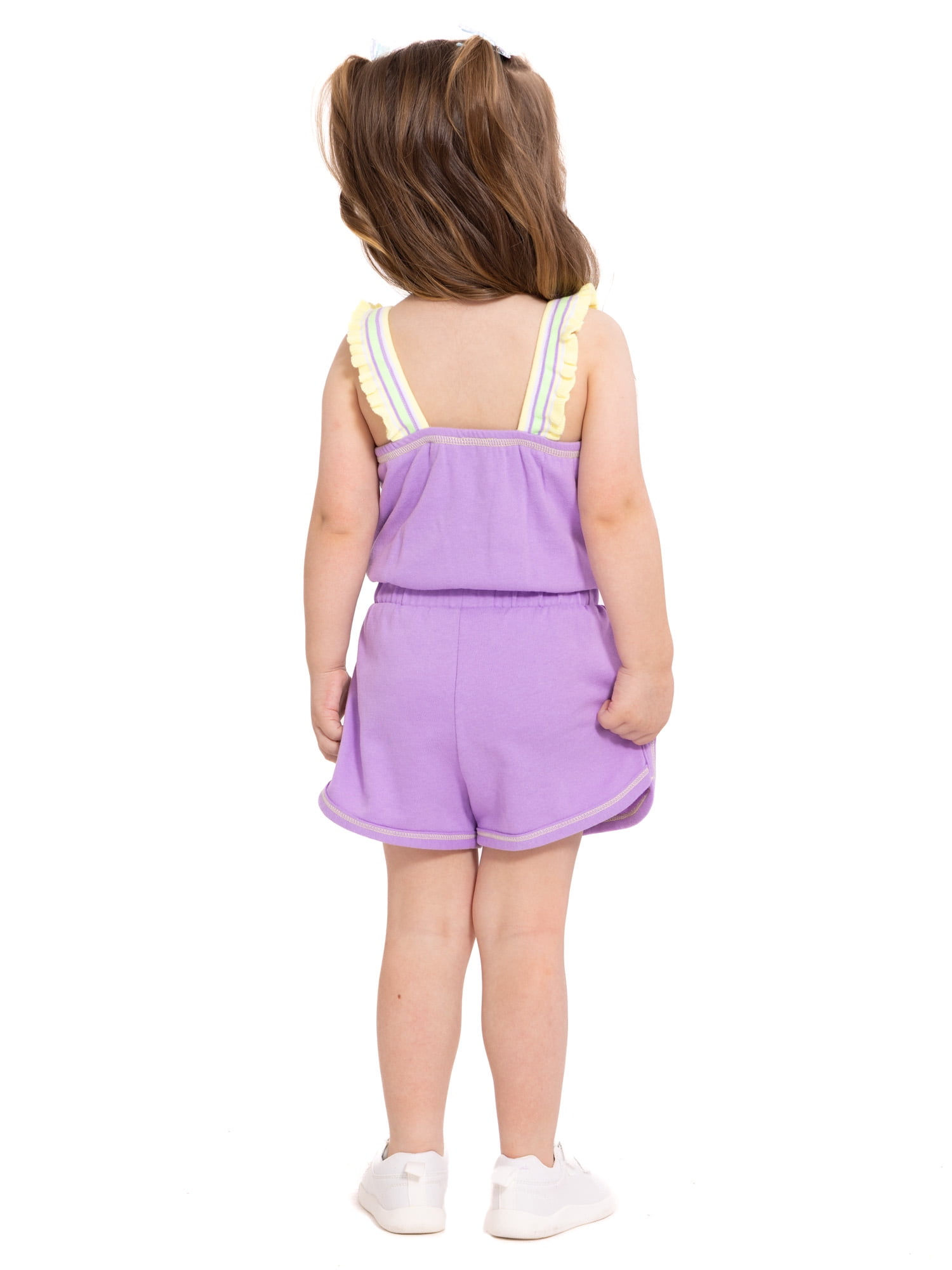 Toy Story Toddler Girls Sleeveless Graphic Romper, Sizes 12M-5T