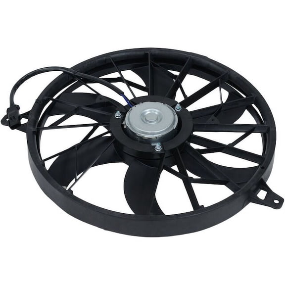 Auxiliary Fan Assembly - Compatible with 2004 Jeep Grand Cherokee 4.0L 6-Cylinder