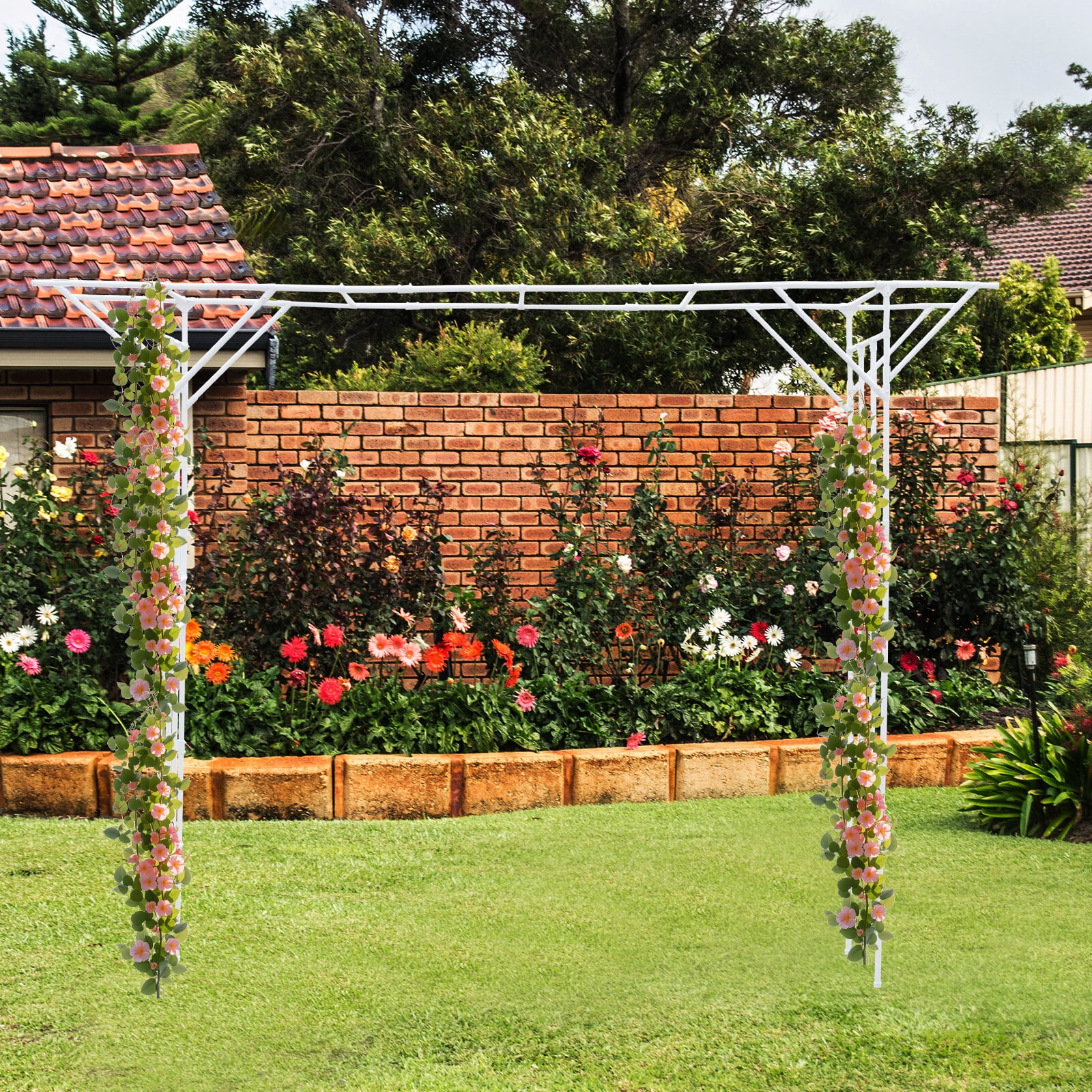 Garden Trellis, Garden Trellis for Climbing Plants, Outdoor Garden Trellis For Grapes, Cucumbers, Peas, Beans, Flowers