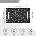thumbnail image 5 of Renewold Golf Cart Seat Cover Comfortable Golf Cart Seat Blanket Universal Fit for EZGO Yamaha Club Cars and More 2-Seat Golf Cart, Sun Moon Star Print Black, 5 of 5