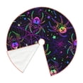 thumbnail image 3 of Kll Multi-Colored Spiders Christmas Tree Skirt 36",Party Decorations Farmhouse For Christmas Decorations Holiday Party, 3 of 8