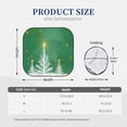thumbnail image 4 of Yiaed Christmas Green Print Car Front Windshield Sun Shade,Foldable Anti-UV Car Sunshade for Front Window for Most Vehicles-Large, 4 of 5