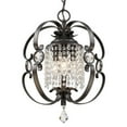thumbnail image 7 of Golden Lighting Ella Mini Chandelier in White Gold, 7 of 7