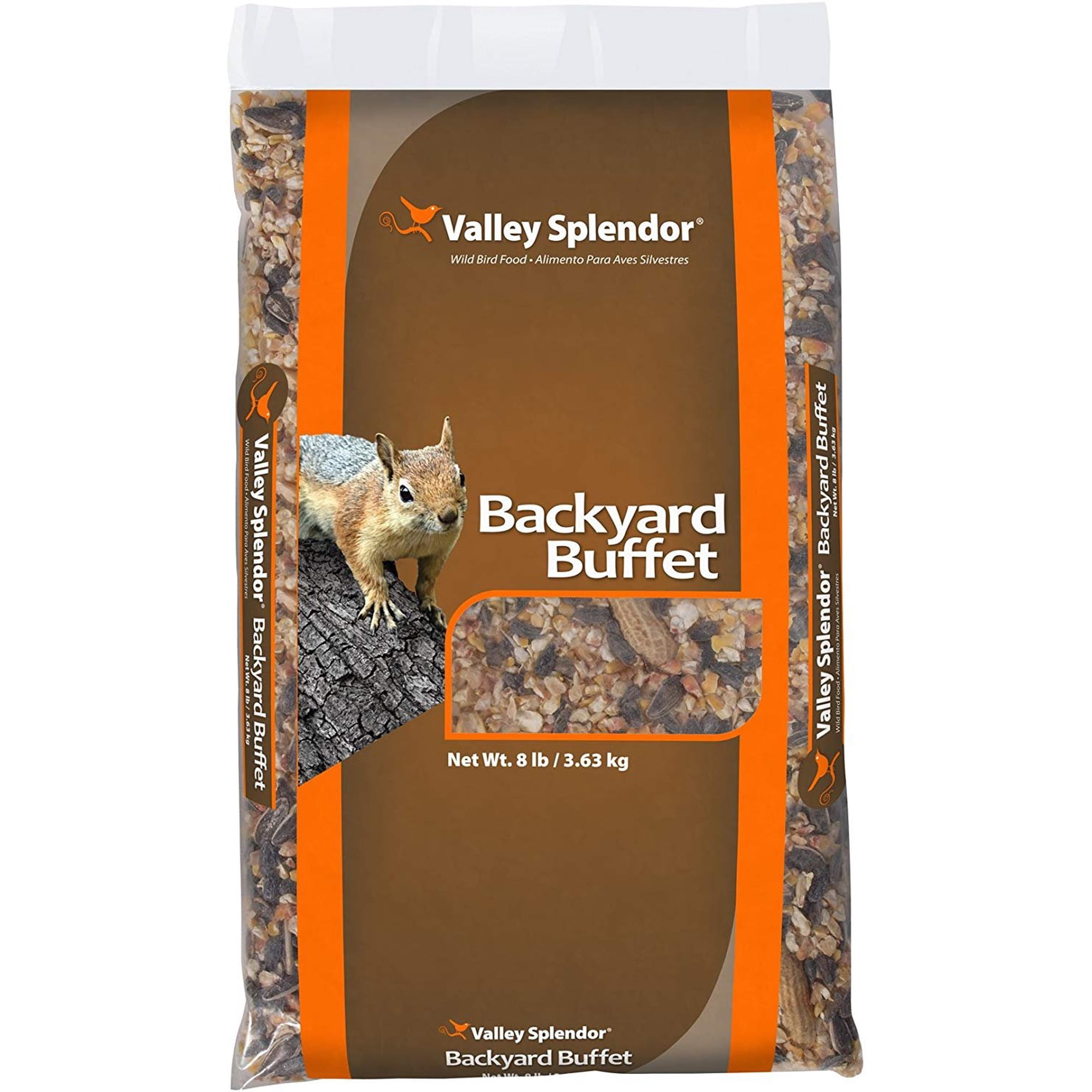 Red River Commodities Backyard Buffet Bird Seed - Seeds - 8 Lb Box — Home & Garage Storage, Stackable Design