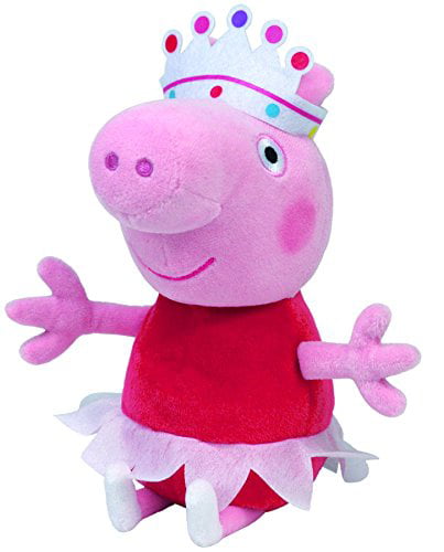 UK Exclusive MWMT Ty Beanie Baby Key Clip ~ DADDY PIG Peppa Pig 