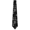 thumbnail image 3 of Heart Ties Mens Valenties Day Holiday Necktie by Three Rooker, 3 of 4
