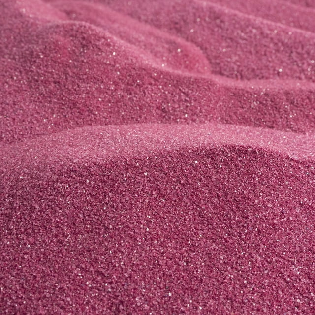 Sandtastik Classic Colored Sand, Fuchsia - 25 lb