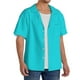 thumbnail image 2 of Fotbe Aqua Camisa Estampada de Manga Corta para Hombre, Casual de Verano, Estilo Playero, Sin Arrugas-Small, 2 of 5