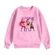 thumbnail image 1 of Moonsky Sudadera de cuello redondo Pop De-on - Sudadera de manga larga con estampado del cantante HUNTR/X - Sudadera de cuello redondo y manga larga para hombre y mujer Rosa 100, 1 of 4