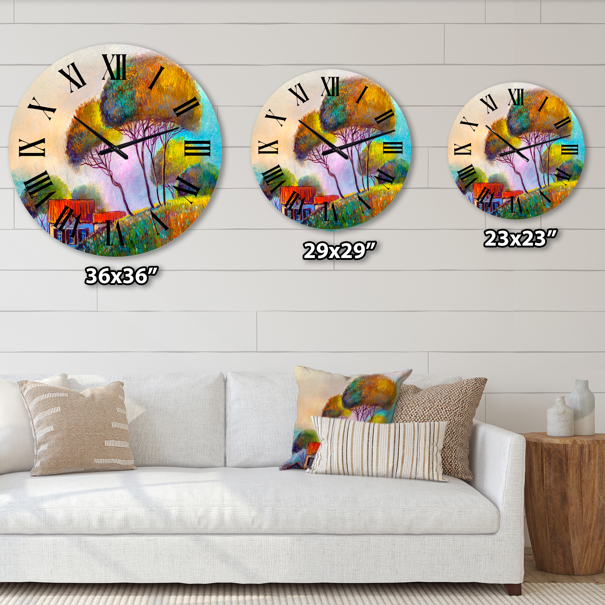 Designart 1 in Quartz Modern/Contemporary Wall Clock