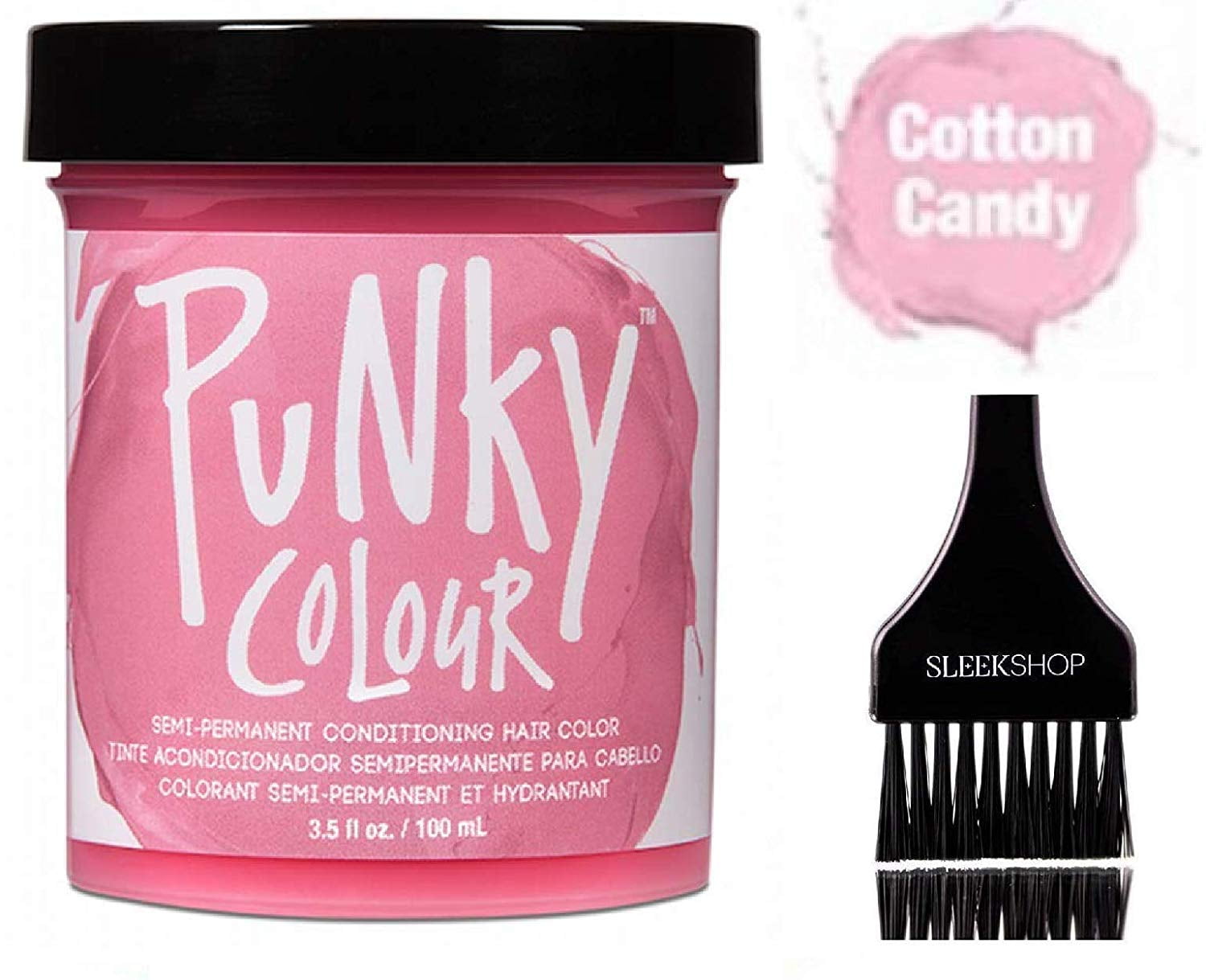 7. Punky Colour Semi-Permanent Hair Color in Flamingo Pink - wide 3