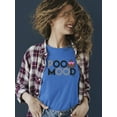 thumbnail image 2 of Poo Mood - Funny Emoji Design Women's T-shirt, 2 of 4