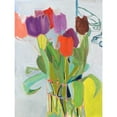 thumbnail image 3 of Singerman, Jessica 19x24 Black Modern Framed Museum Art Print Titled - Tulips and Two Cars, 3 of 5